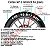 Pneu Moto 130/60B21 K6702F CATACLYSM Dianteiro TL 63H Kenda - Imagem 2