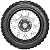 Pneu Moto 120/70R19 Scorpion Rally STR M+S Dianteiro TL 60V Pirelli - Imagem 3