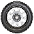 Pneu Moto 100/90-19 Scorpion Rally STR Dianteira TL 57V Pirelli - Imagem 1
