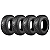 Pneu Caminhonete 265/75R16 DX-10 A/T Bandit WL 10 Lonas TL 123/120Q Delinte - Imagem 3