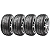Pneu Carro 225/45R17 Crosswind XL TL 94W Linglong - Imagem 3