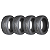 Pneu Carro 215/55R18 CSC-303 TL 99V Chengshan - Imagem 3