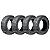 Pneu Caminhonete 35X12.50R20 DX-9 M/T Bandit LT 10 Lonas TL 121Q Delinte - Imagem 3