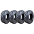Pneu Caminhonete 305/70R18 DX-12 R/T Bandit LT 10 Lonas TL 126/123S Delinte - Imagem 3