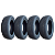 Pneu Carro 195/60R16 Eco Master TL 89H Linglong - Imagem 3