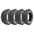Pneu Caminhonete 265/70R16 Brutus T/A 2 OWL 10 Lonas TL 121/118S Xbri - Imagem 3