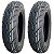 Par Pneu Moto 3.50-10 K348 SCOOTER TL Kenda - Imagem 1