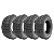 Pneu Caminhonete 265/65R17 Brutus T/A 2 OWL 10 Lonas TL 120/117S Xbri - Imagem 3