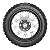 Pneu Moto 140/80R17 Scorpion Rally STR Traseiro TL 69V Pirelli - Imagem 3