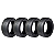 Pneu Carro 245/50R18 DH6-Run Flat TL 100Y Delinte - Imagem 3