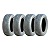 Pneu Carro 165/70R14 Kinergy ST H735 TL 81T Hankook - Imagem 3