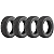 Pneu Carro 175/75R13 AT02 A/T TL 84S Blackarrow - Imagem 3