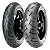 Par Pneu 100/80-14 + 120/70-14 Diablo Scooter Pirelli Sem Câmara - Imagem 1
