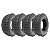 Pneu Caminhonete 245/70R16 Brutus T/A 2 OWL 8 Lonas TL 113/110S Xbri - Imagem 3