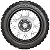 Pneu Moto 130/80R17 Scorpion Rally STR Traseiro TL 65V Pirelli - Imagem 3