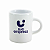 Xícara de Café 90ml em Cerâmica Branca | Personalizada com Sua Logo | Brinde Elegante para Empresas - Imagem 1