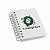 Agenda Compacta Personalizada | Capa PET Branca + Espiral | 11,3x15,6cm | Permanente - Imagem 1