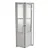 Porta Camarão de Alumínio Branco Lambril com Vidro Jateado – Linha 25 Premium - Imagem 1