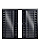 Janela Veneziana 6 Folhas Alumínio Preto| Linha Soft - Imagem 1