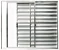 Janela Veneziana de Alumínio Brilhante 3 Folhas – Linha Modular, Vidro Liso e Super Resistente - Imagem 1