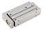 Cilindro De Dupla Ação Mxh16 Linear Guide Rail Pneumático - Imagem 5
