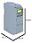 Weg Cfw300a04p2s2nb20 inversor 4,2 A 1cv 220V - Imagem 1
