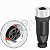 Kit Conector Para Sensor M12 4 Pinos Macho E Fêmea Reto Pg7 - Imagem 3