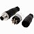 Conector Para Sensor M12 8 Pinos Macho Reto Pg7 Novo Com Nf - Imagem 2