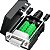 Conector Db9 Fêmea Com Borne P/ Cabo Serial Ihm E Clp Rs232 - Imagem 1