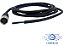 Conector Sensor M12 5 Pinos Fêmea Reto Com Cabo 2 Metros - Imagem 4