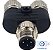 Conector Para Sensor M12 Y 4 Pinos 1 Macho / 2 Fêmea - Imagem 1