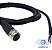 Conector Sensor M12 4 Pinos Fêmea Reto Com Cabo 2 Metros - Imagem 2