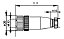 Conector M12 8 Pinos Femea Reto Para Montar Sensor - Imagem 2
