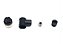 Conector M12 4 Pinos Femea Curvo 90º Para Montar Sensor - Imagem 4