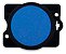 Botão De Impulso Bloco Removível Xb2-ea61 Azul - Com 1na - Imagem 2