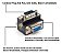 Adaptador Db9 90° Fêmea P/ Macho Para Cabo Serial Ihm E Clp - Imagem 3