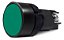 Botão De Impulso Monobloco 1 Contato Reversível Verde - Imagem 2