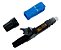 10 Pçs Conector Fast Rápido Ftth Sc Upc Azul Reutilizável - Imagem 3