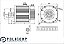 Servo Motor Com Freio 4.5kw, Torque 21.5n.m, 2000rpm + Drive - Imagem 2