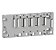 Bmxxbp0400 Schneider Rack M340 4 Slots Placa Ou Trilho Din - Imagem 1