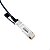 2x Cabo Dac Qsfp+ Mikrotik Huawei 1mts 40g Oem Awg30 - Imagem 1