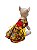 Vestido Pet São João Floral Com Colete Vermelho Para Cadelas - Imagem 2