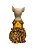 Vestido Pet São João Floral C/ Colete Amarelo Para Cadelas - Imagem 1