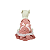 Vestido Pet Veludo Rosê C/ Laço Para Cadelas - Imagem 1