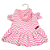 Vestido Pet Passeio Estampa Zigue Zague C/Gola Para Cadelas - Imagem 4