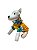 Camisa Suetér Pet Estampa Hawai Para Cachorros - Imagem 1