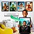 (ESCOLHA O HERÓI) Quadro Personalizado Multiverso Heroizitos - Imagem 1