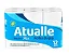 Papel Higiênico Atualle Max Folha Dupla 12 Unidades - Imagem 1
