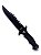 Faca Lâmina Aço Inox Cabo Emborrachado Com Bainha Idea ID-0535C (FACABMDJ058) - Imagem 2