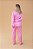 Pijama americano longo Rosa Luxo - Imagem 4
